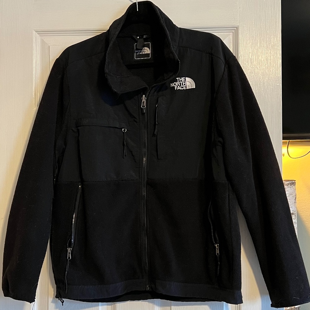 The North Face Denali Jacket Fleece Mens Size S Small Black